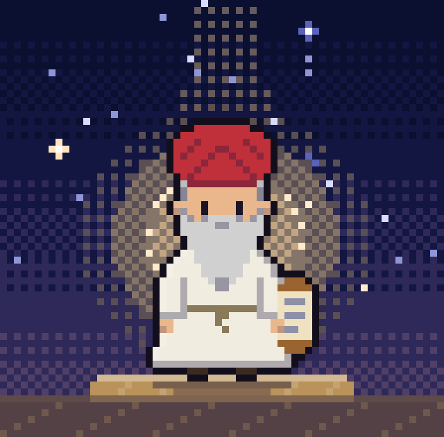 サマリア教の導き手「祭司」のドット絵